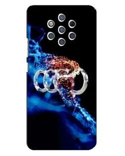 Чохол для Nokia 9 з картинкою «Енергія лого Audi»