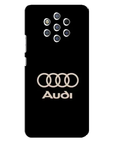 Чохол для Nokia 9 з картинкою «Audi — золотий логотип» Чохол для Nokia 9 з картинкою «Audi — золотий логотип»