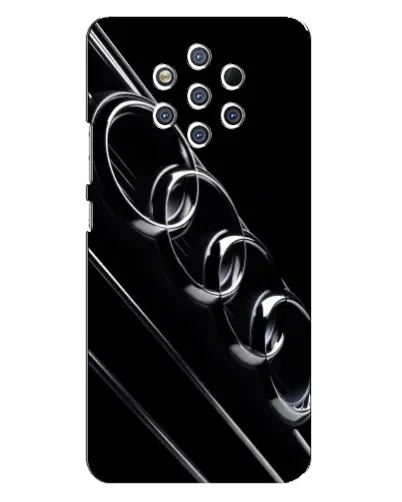 Чохол для Nokia 9 з картинкою «Audi — абстрактні кільця» Чохол для Nokia 9 з картинкою «Audi — абстрактні кільця»