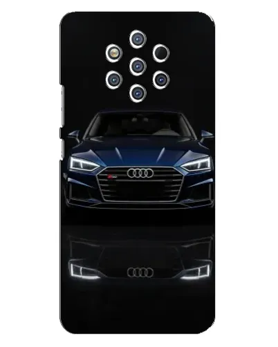 Чохол для Nokia 9 з картинкою «Audi — нічне відображення» Чохол для Nokia 9 з картинкою «Audi — нічне відображення»