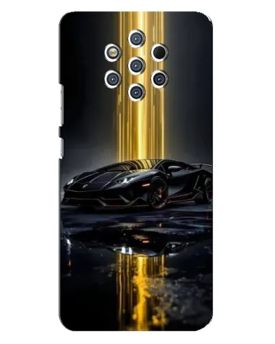 Чохол для Nokia 9 з картинкою «Нічний Lamborghini драйв» Чохол для Nokia 9 з картинкою «Нічний Lamborghini драйв»
