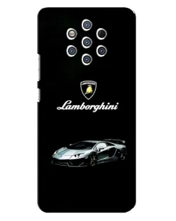 Чохол для Nokia 9 з картинкою «Логотип Lamborghini класика»
