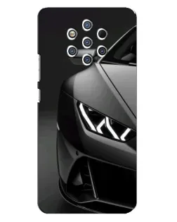 Чохол для Nokia 9 з картинкою «Lamborghini фари деталізація»