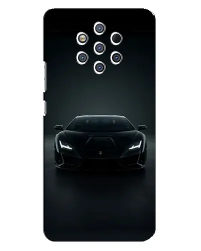 Чохол для Nokia 9 з картинкою «Чорний Lamborghini Aventador» Чохол для Nokia 9 з картинкою «Чорний Lamborghini Aventador»
