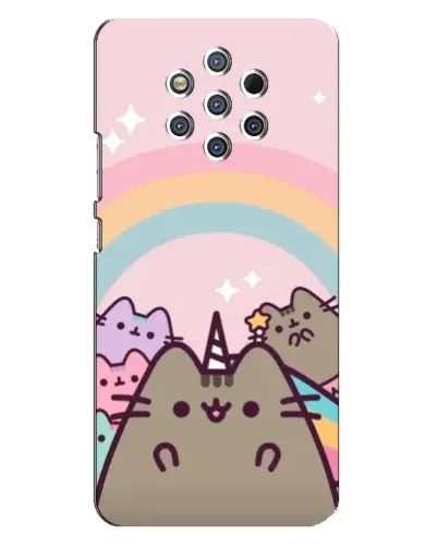 Чохол для Nokia 9 з картинкою «Єдиноріг Pusheen»