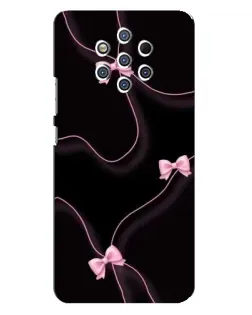 Чохол для Nokia 9 з картинкою «Рожеві стрічки»