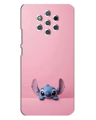 Чехол для Nokia 9 с картинкой «Stitch выглядывает»