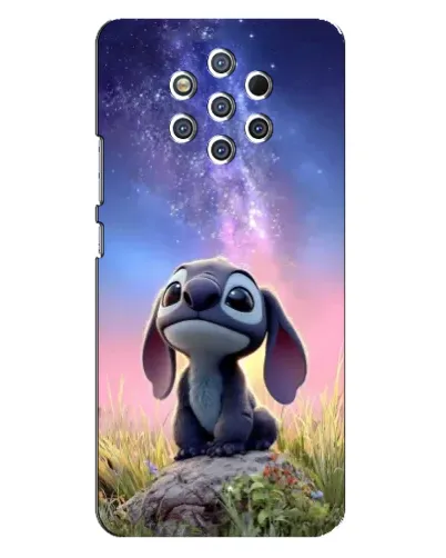 Чехол для Nokia 9 с картинкой «Стич на рассвете»