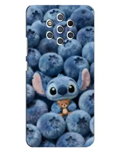 Чехол для Nokia 9 с картинкой «Стич и голубика»