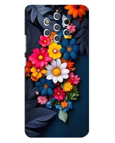 Чохол для Nokia 9 з картинкою «Квіткова феєрія»