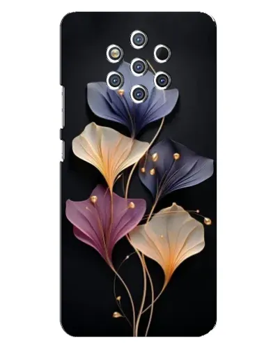 Чохол для Nokia 9 з картинкою «Лілові квіти грації»