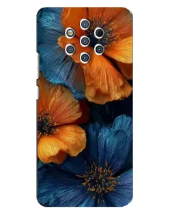 Чохол для Nokia 9 з картинкою «Яскрава синьо-помаранчева флора» Чохол для Nokia 9 з картинкою «Яскрава синьо-помаранчева флора»