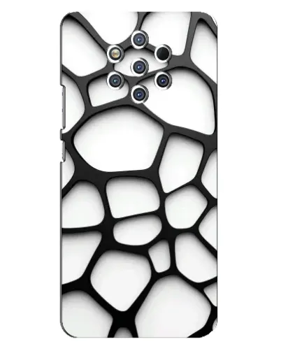 Чохол для Nokia 9 з картинкою «Біла об'ємна сітка» Чохол для Nokia 9 з картинкою «Біла об'ємна сітка»