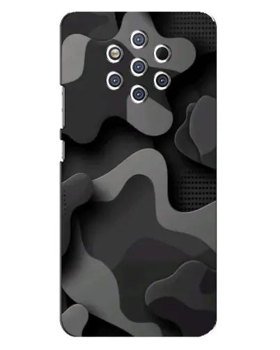 Чохол для Nokia 9 з картинкою «Темний абстрактний камуфляж» Чохол для Nokia 9 з картинкою «Темний абстрактний камуфляж»