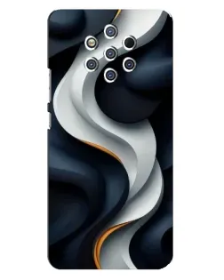 Чохол для Nokia 9 з картинкою «Об'ємні чорно-білі стрічки» Чохол для Nokia 9 з картинкою «Об'ємні чорно-білі стрічки»