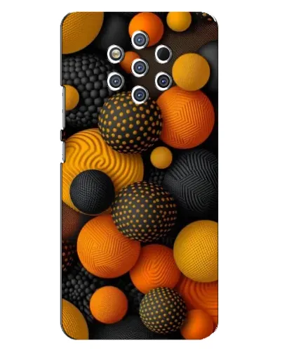 Чохол для Nokia 9 з картинкою «Об'ємні помаранчеві сфери» Чохол для Nokia 9 з картинкою «Об'ємні помаранчеві сфери»