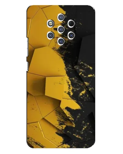 Чохол для Nokia 9 з картинкою «Золоті уламки геометрії» Чохол для Nokia 9 з картинкою «Золоті уламки геометрії»