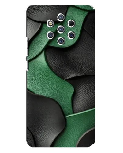 Чохол для Nokia 9 з картинкою «Зелені шкіряні хвилі» Чохол для Nokia 9 з картинкою «Зелені шкіряні хвилі»