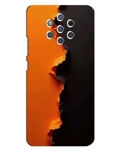 Чохол для Nokia 9 з картинкою «Помаранчевий розлом» Чохол для Nokia 9 з картинкою «Помаранчевий розлом»