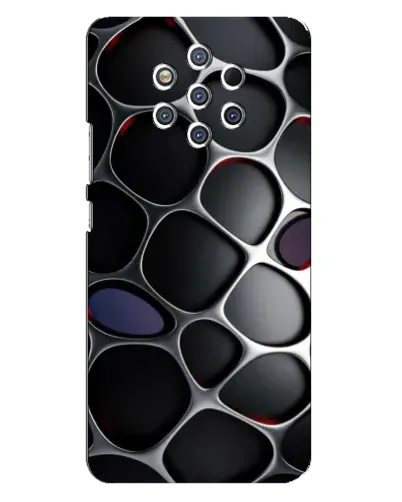 Чохол для Nokia 9 з картинкою «Об'ємна темна решітка» Чохол для Nokia 9 з картинкою «Об'ємна темна решітка»