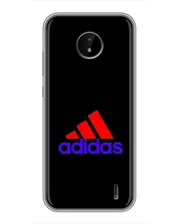 Чохол для Nokia C10 з картинкою «Класичний Adidas»
