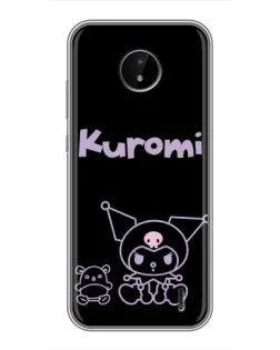 Чохол для Nokia C10 з картинкою «Kuromi — чорний мінімалізм» Чохол для Nokia C10 з картинкою «Kuromi — чорний мінімалізм»