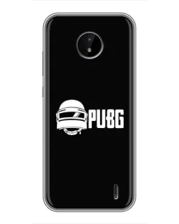 Чохол для Nokia C10 з картинкою «PUBG — класичний лого»