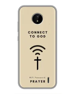 Чехол для Nokia C10 с картинкой «Молитва Connect»