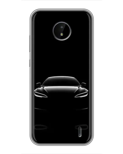 Чохол для Nokia C10 з картинкою «Силует Tesla Night» Чохол для Nokia C10 з картинкою «Силует Tesla Night»