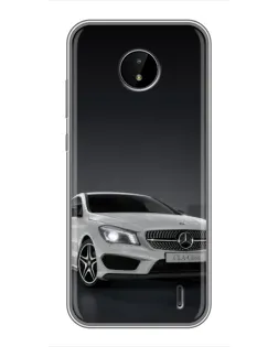 Чохол для Nokia C10 з картинкою «Mercedes AMG GT Silver» Чохол для Nokia C10 з картинкою «Mercedes AMG GT Silver»