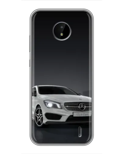 Чехол для Nokia C10 с картинкой «Mercedes AMG GT Silver»