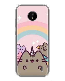 Чохол для Nokia C10 з картинкою «Єдиноріг Pusheen»