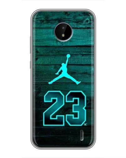 Чохол для Nokia C20 Plus з картинкою «Jordan Cyan 23»