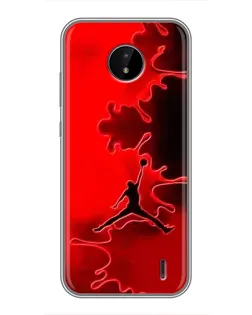 Чохол для Nokia C20 Plus з картинкою «Jordan Red Smoke»