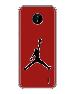 Чохол для Nokia C20 Plus з картинкою «Jordan Red Back»