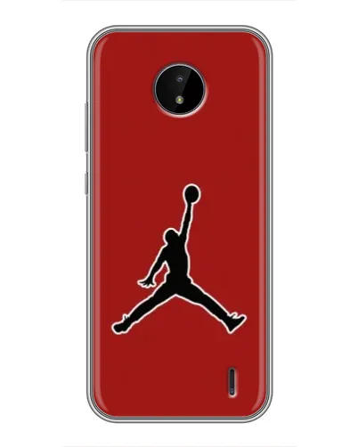 Чохол для Nokia C20 Plus з картинкою «Jordan Red Back»