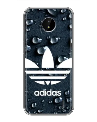 Чохол для Nokia C20 Plus з картинкою «Adidas Trefoil Blue»