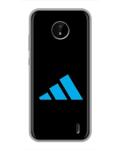 Чохол для Nokia C20 Plus з картинкою «Adidas Cyan Logo»