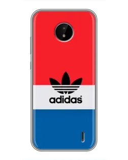Чохол для Nokia C20 Plus з картинкою «Adidas Retro Block»