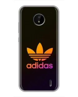 Чохол для Nokia C20 Plus з картинкою «Градієнт Adidas»