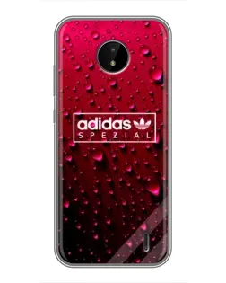 Чохол для Nokia C20 Plus з картинкою «Adidas Gold Marble»