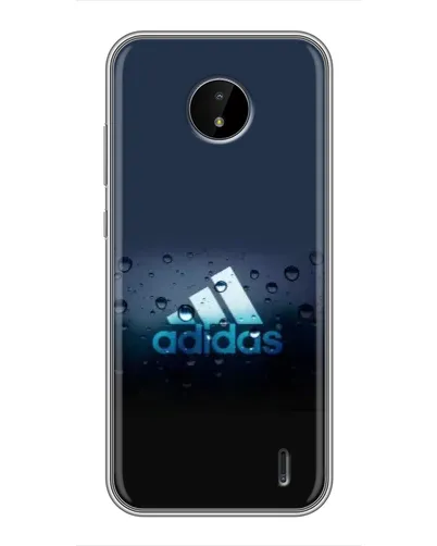 Чохол для Nokia C20 Plus з картинкою «Adidas Water Drops»