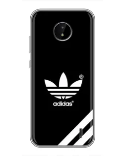 Чохол для Nokia C20 Plus з картинкою «Adidas з діагональними смугами»