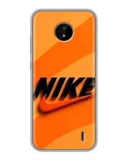 Чохол для Nokia C20 Plus з картинкою «Помаранчевий драйв Nike»
