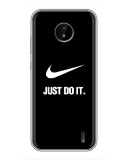 Чохол для Nokia C20 Plus з картинкою «Класичний принт Nike»