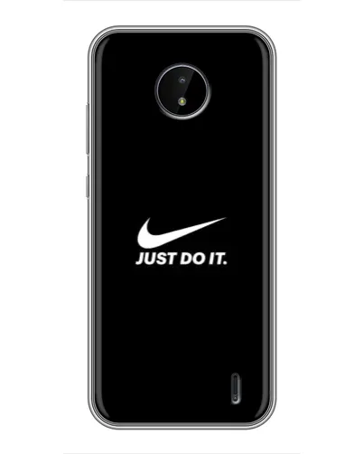 Чохол для Nokia C20 Plus з картинкою «Мінімалізм від Nike»