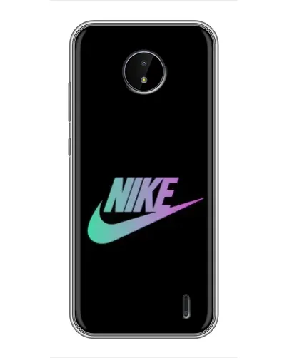 Чохол для Nokia C20 Plus з картинкою «Nike — міська ніч»
