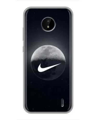 Чохол для Nokia C20 Plus з картинкою «Nike у стилі графіті»