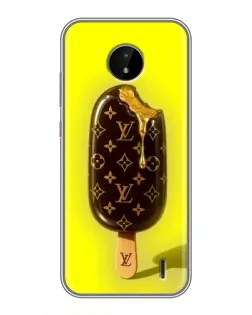 Чохол для Nokia C20 Plus з картинкою «Морозиво від LV»