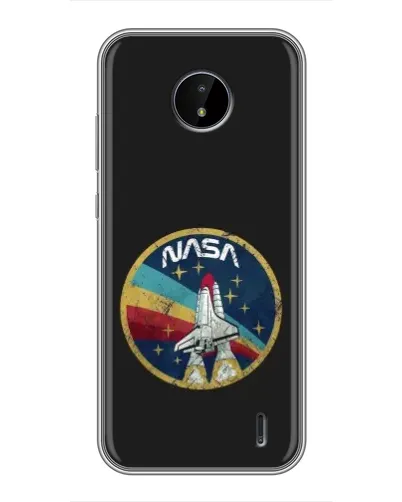 Чохол для Nokia C20 Plus з картинкою «NASA — емблема місії»